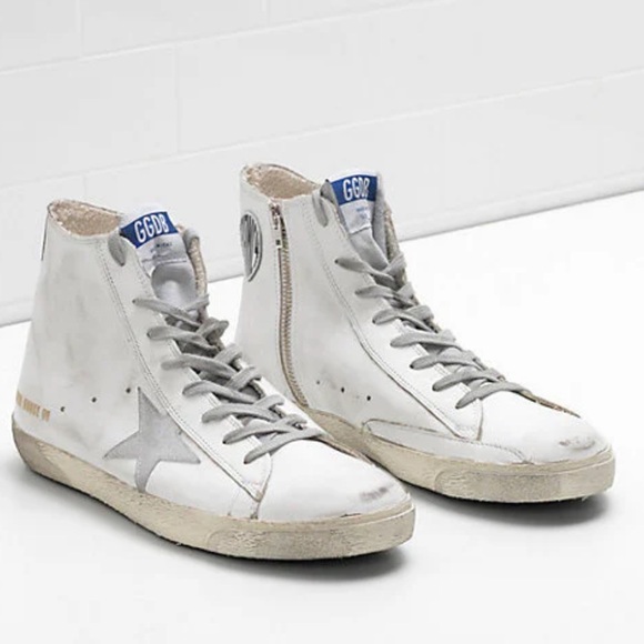 Golden Goose Francy High-Top Sneakers - Picture 2 of 8